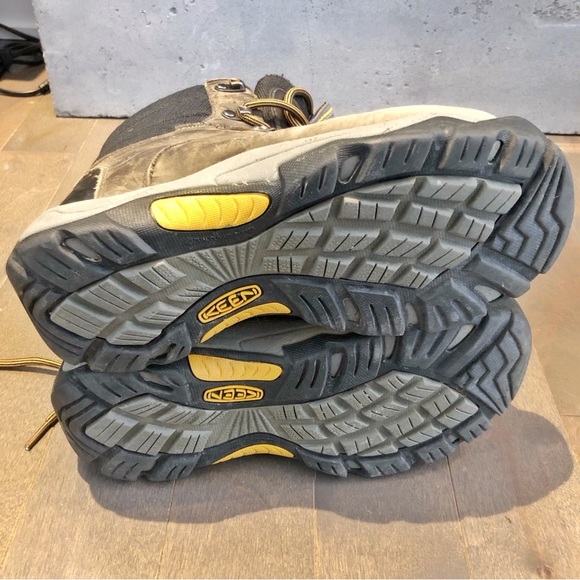 Keen Dry Leather Utility Outdoor Hiking Winter Sneakers Boots Shoes Mens US 7. - Picture 9 of 14